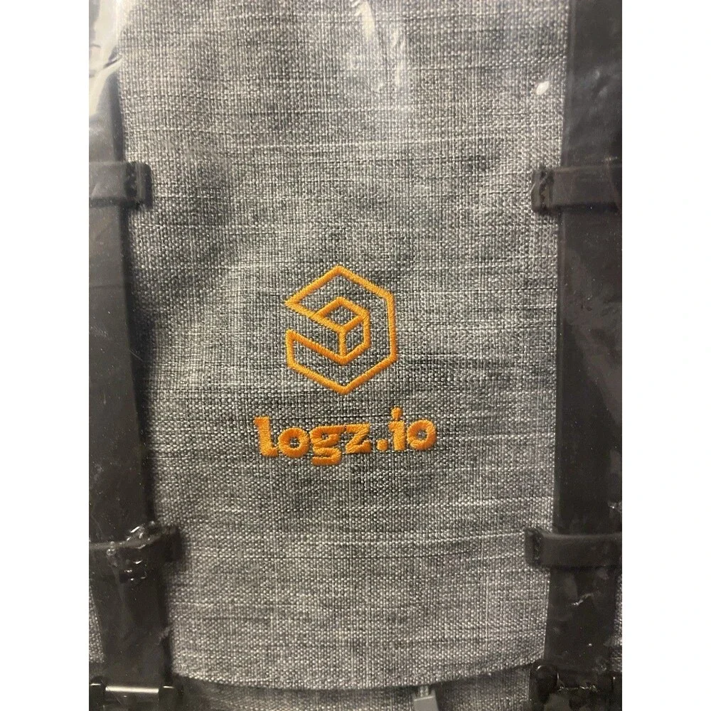 Herschel Little America 25L Laptop Backpack - Logz.io DevOps Tech Swag - GrayNWT